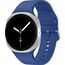 Galaxy Watch 8 | 40 мм | Silver | Sport/Blue | S/M, Тип ремешка : Sport, Размер корпуса : 40 мм, Цвет: Silver, Цвет ремешка: Blue, Размер ремешка : S/M, Подключение часов : Bluetooth / Wi-Fi, изображение 2